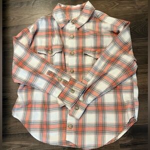 AE Plaid button-up shirt